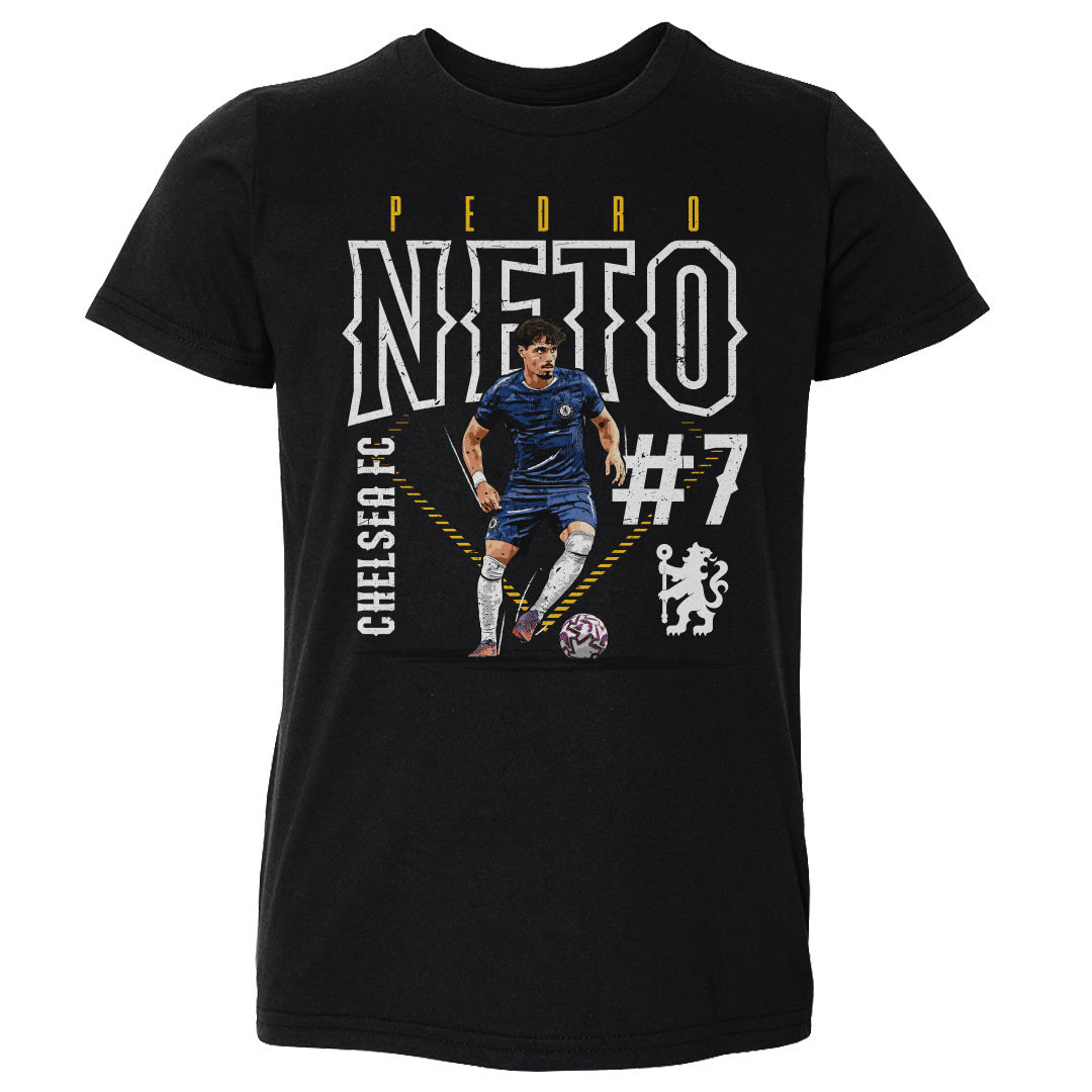 Pedro Neto Chelsea FC Outline Number WHT
