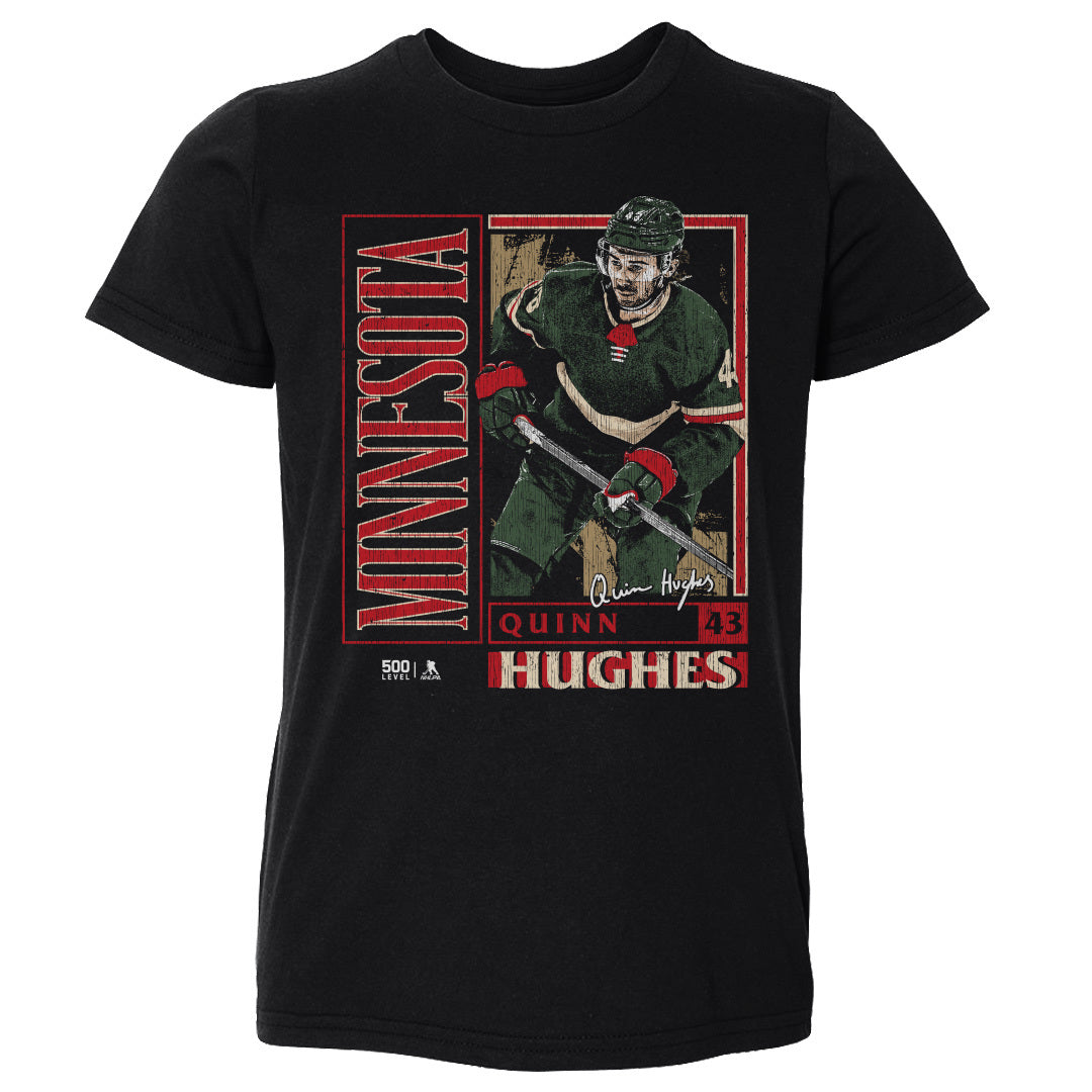 Quinn Hughes Minnesota Vintage Card WHT