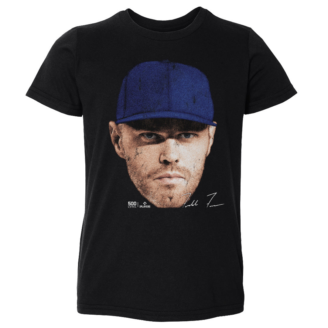 Freddie Freeman Los Angeles D Vintage Head WHT