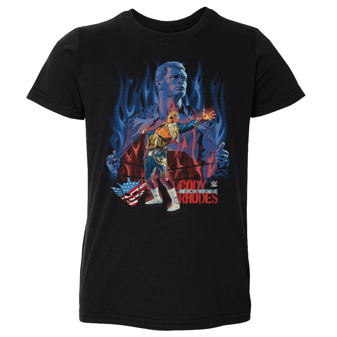 Cody Rhodes Flames WHT