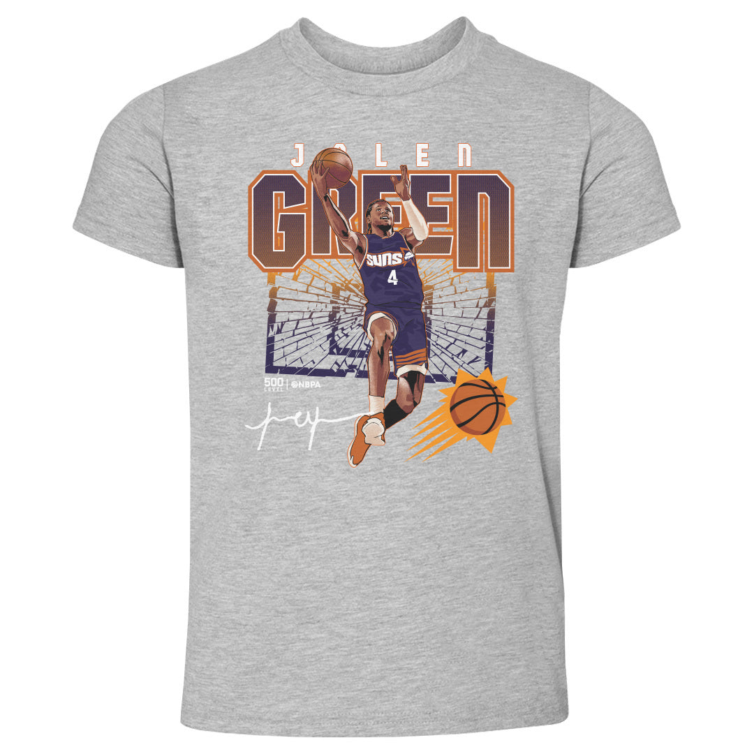 Jalen Green Phoenix Suns Shattered WHT