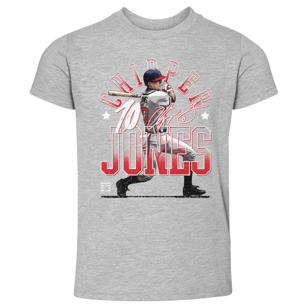 Chipper Jones Atlanta Arch WHT