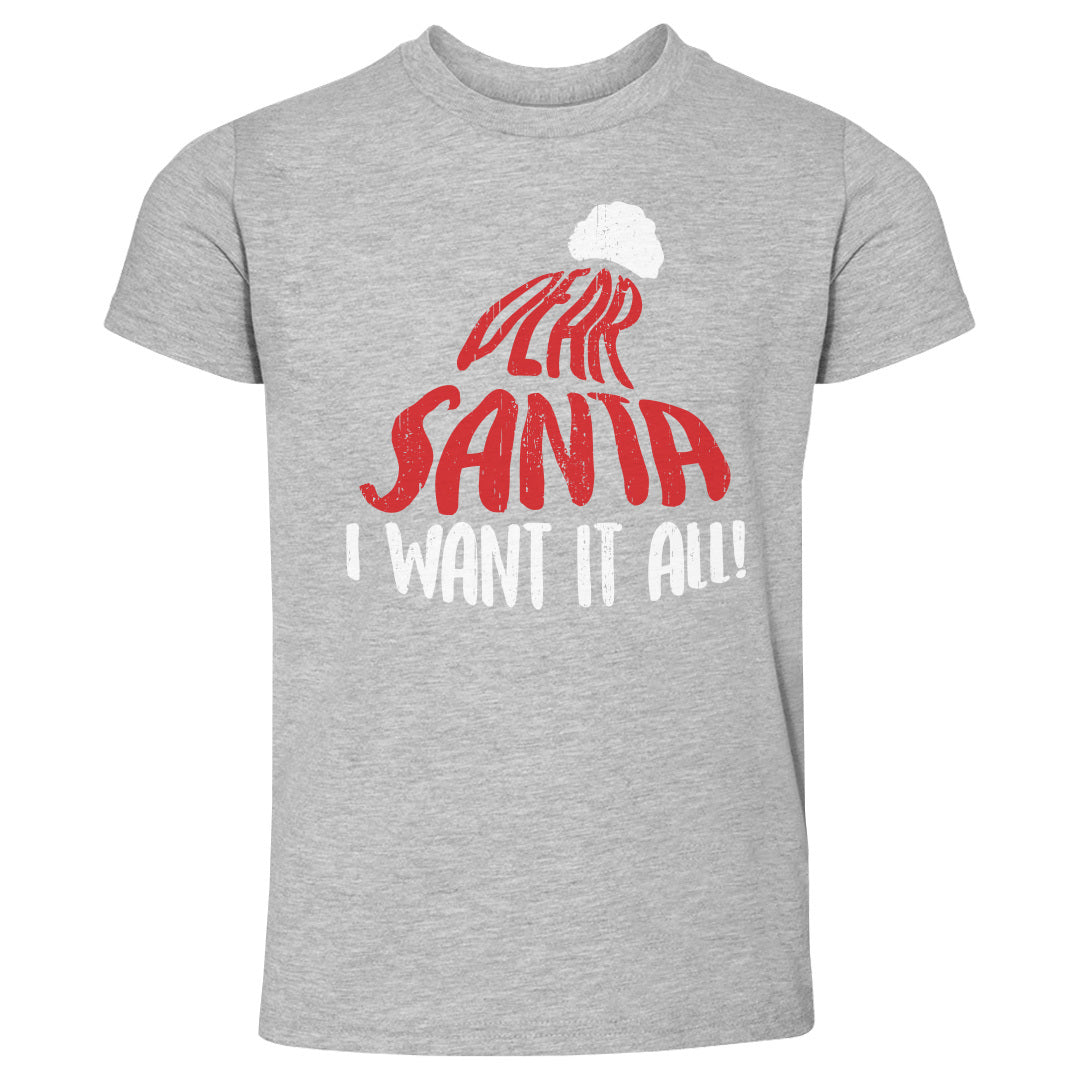 Christmas Dear Santa I Want It All WHT