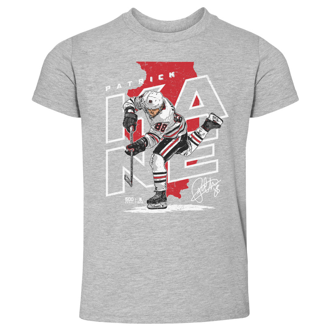 Patrick Kane Chicago Player Map WHT