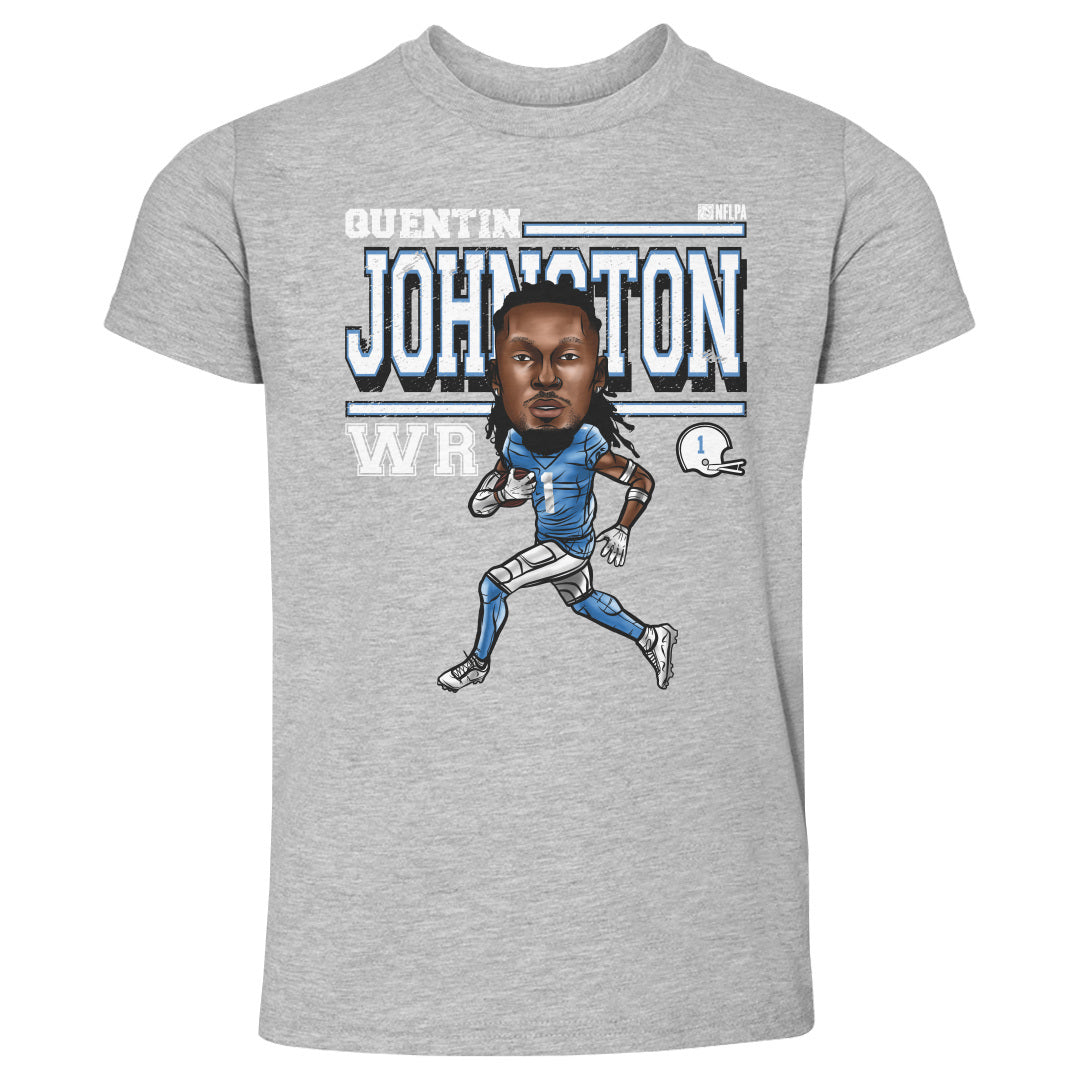 Quentin Johnston Los Angeles C Cartoon WHT