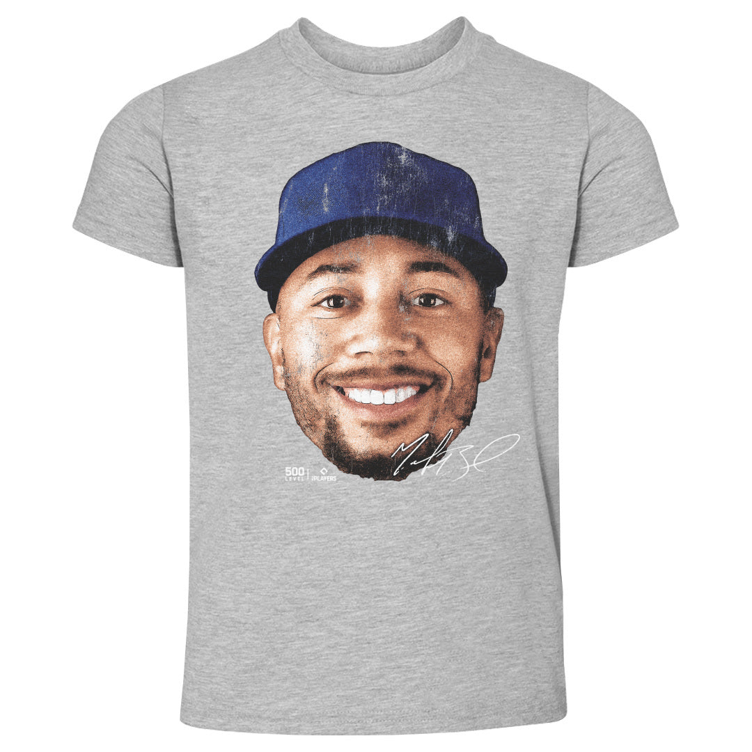 Mookie Betts Los Angeles D Vintage Head WHT