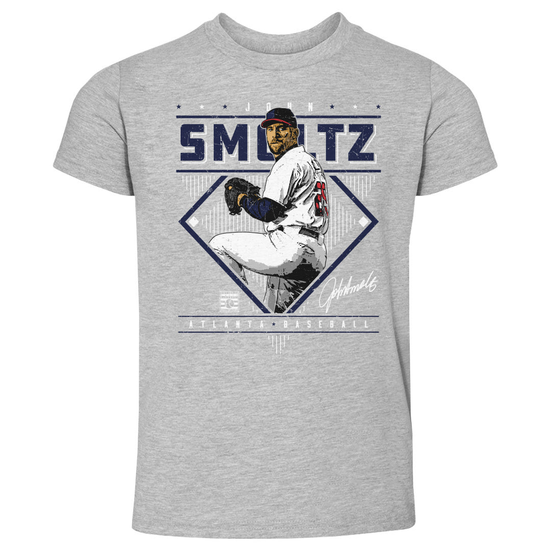 John Smoltz Atlanta Diamond Name WHT