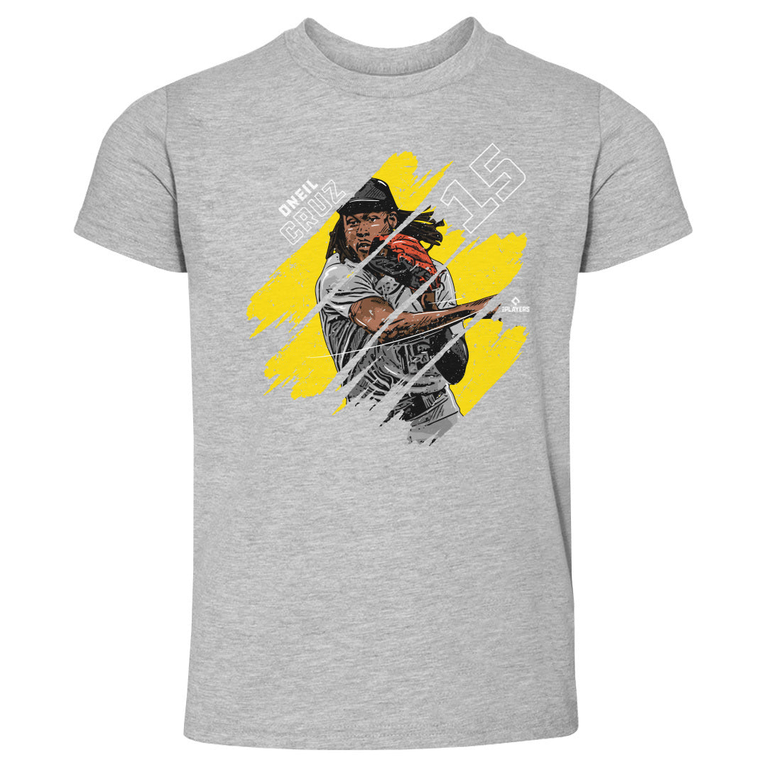 Oneil Cruz Pittsburgh Stripes WHT