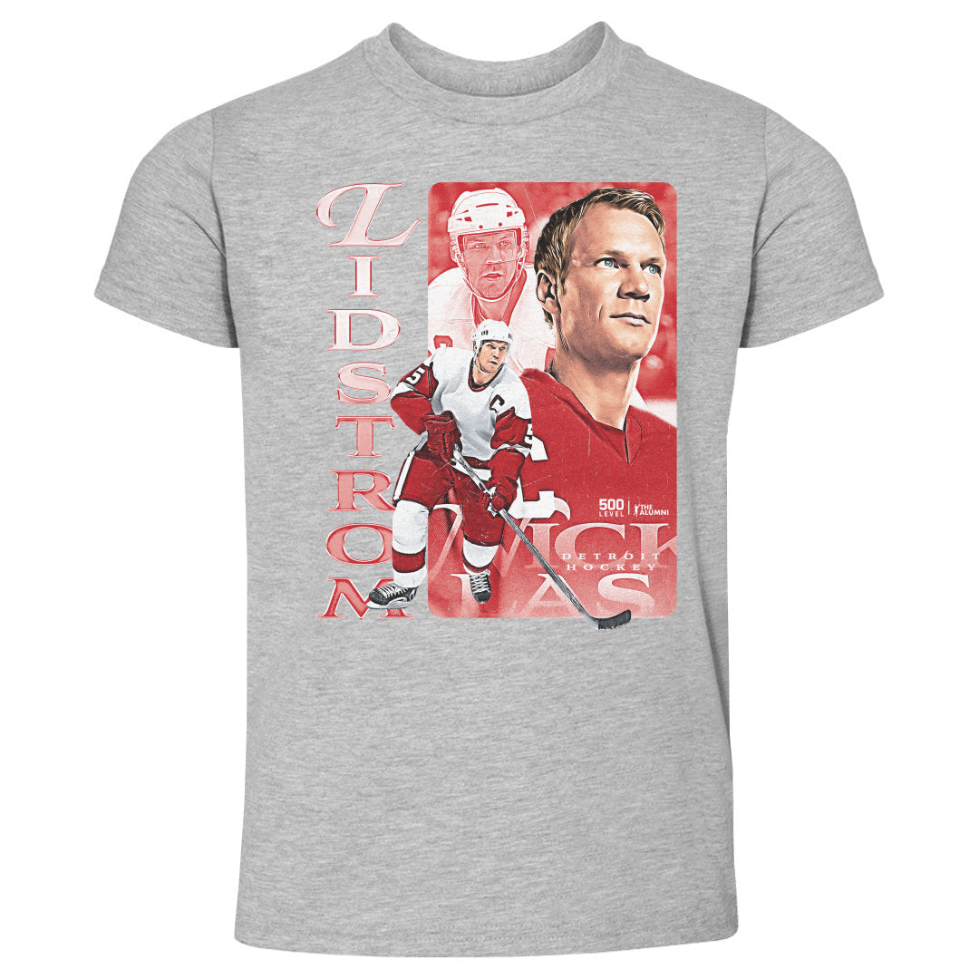 Nicklas Lidstrom Detroit Vintage WHT