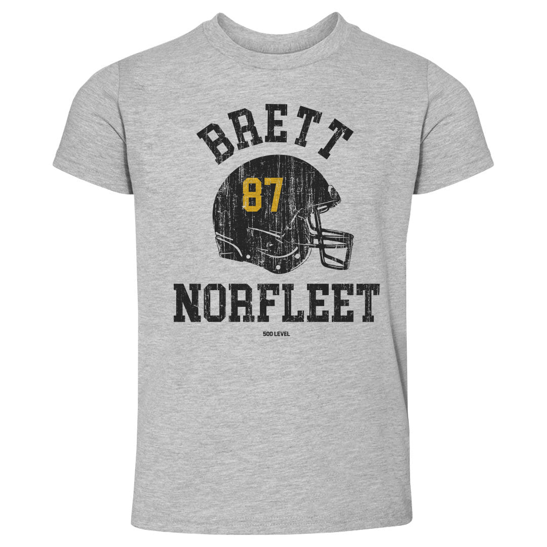 Brett Norfleet College Helmet Font