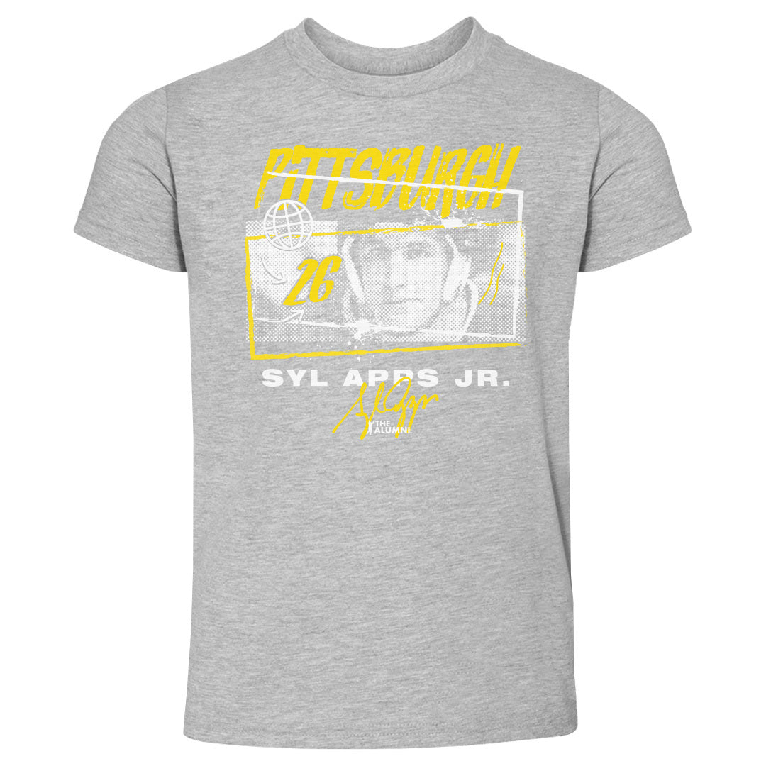 Syl Apps Jr. Pittsburgh Tones WHT