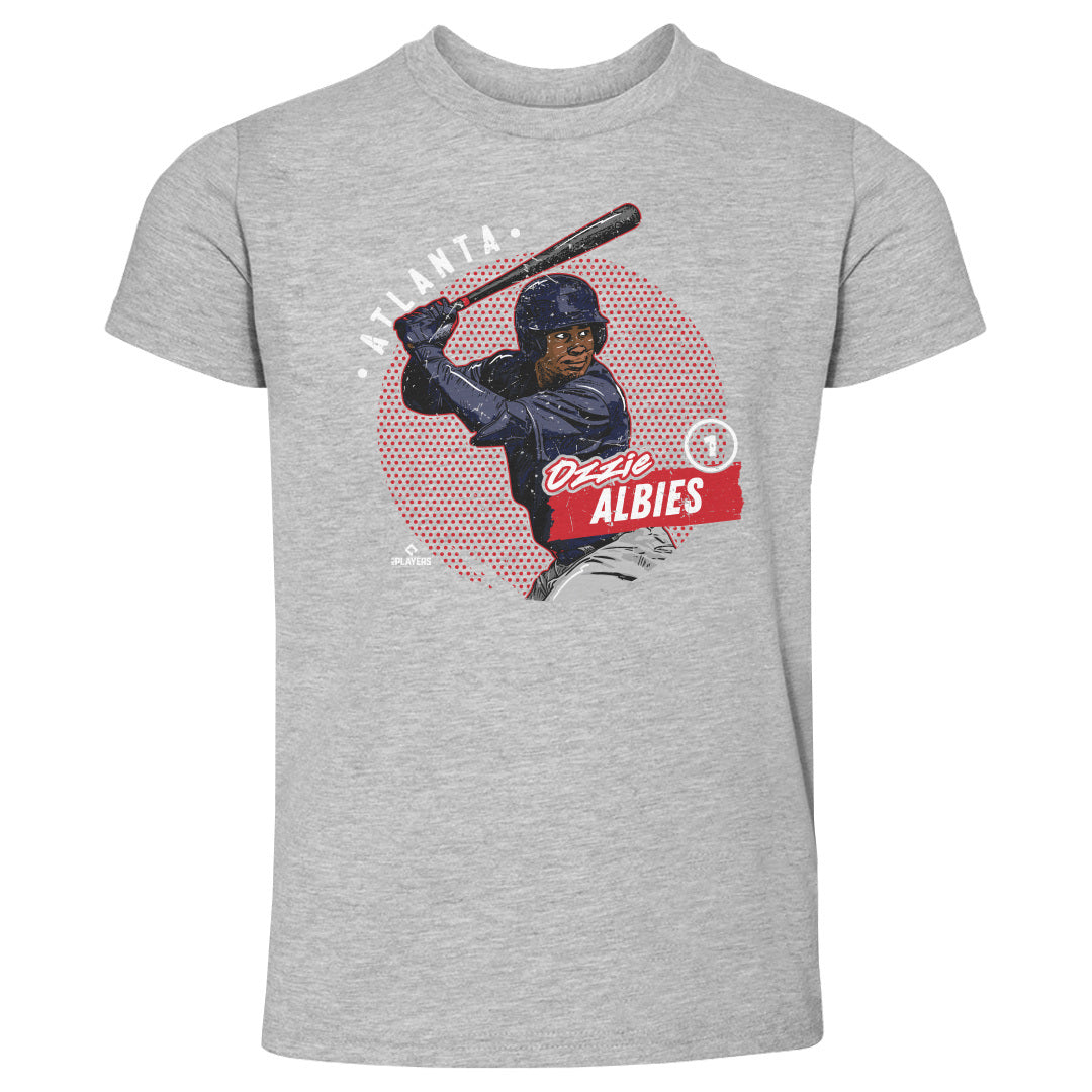 Ozzie Albies Atlanta Dots WHT