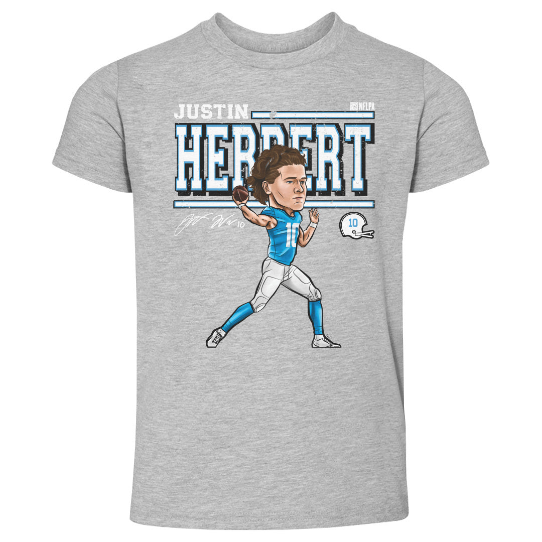 Justin Herbert Cartoon WHT