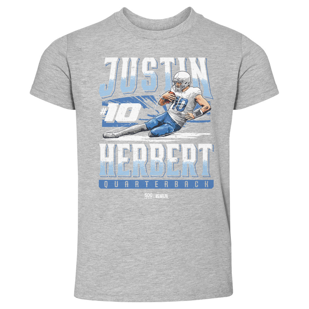 Justin Herbert Los Angeles C Slide WHT
