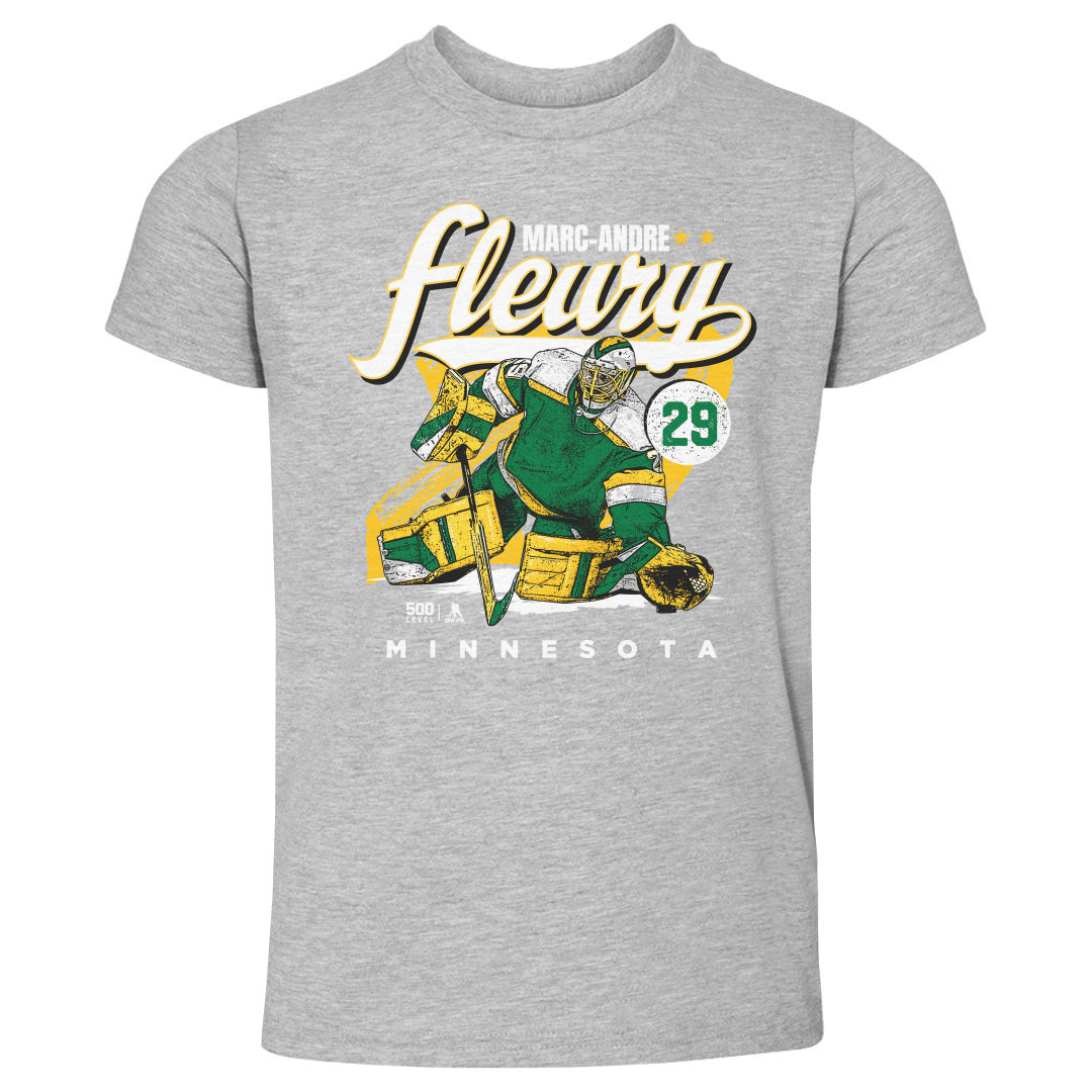 Marc-Andre Fleury Minnesota Retro WHT