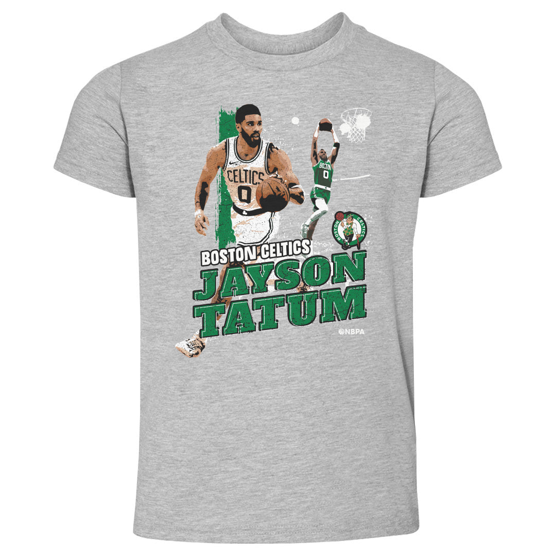 Jayson Tatum Boston Celtics Gritty WHT