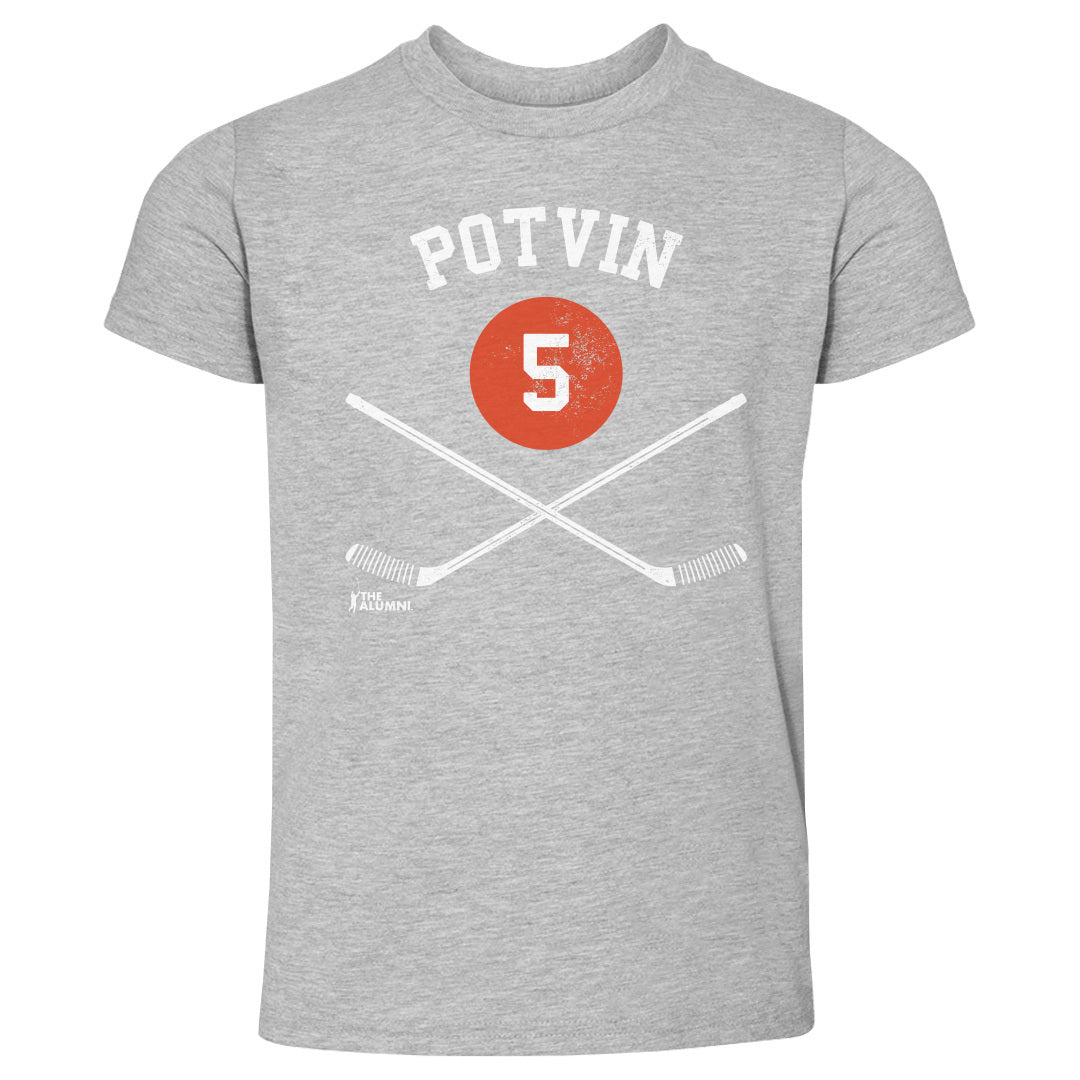 Denis Potvin New York I 5 Sticks WHT