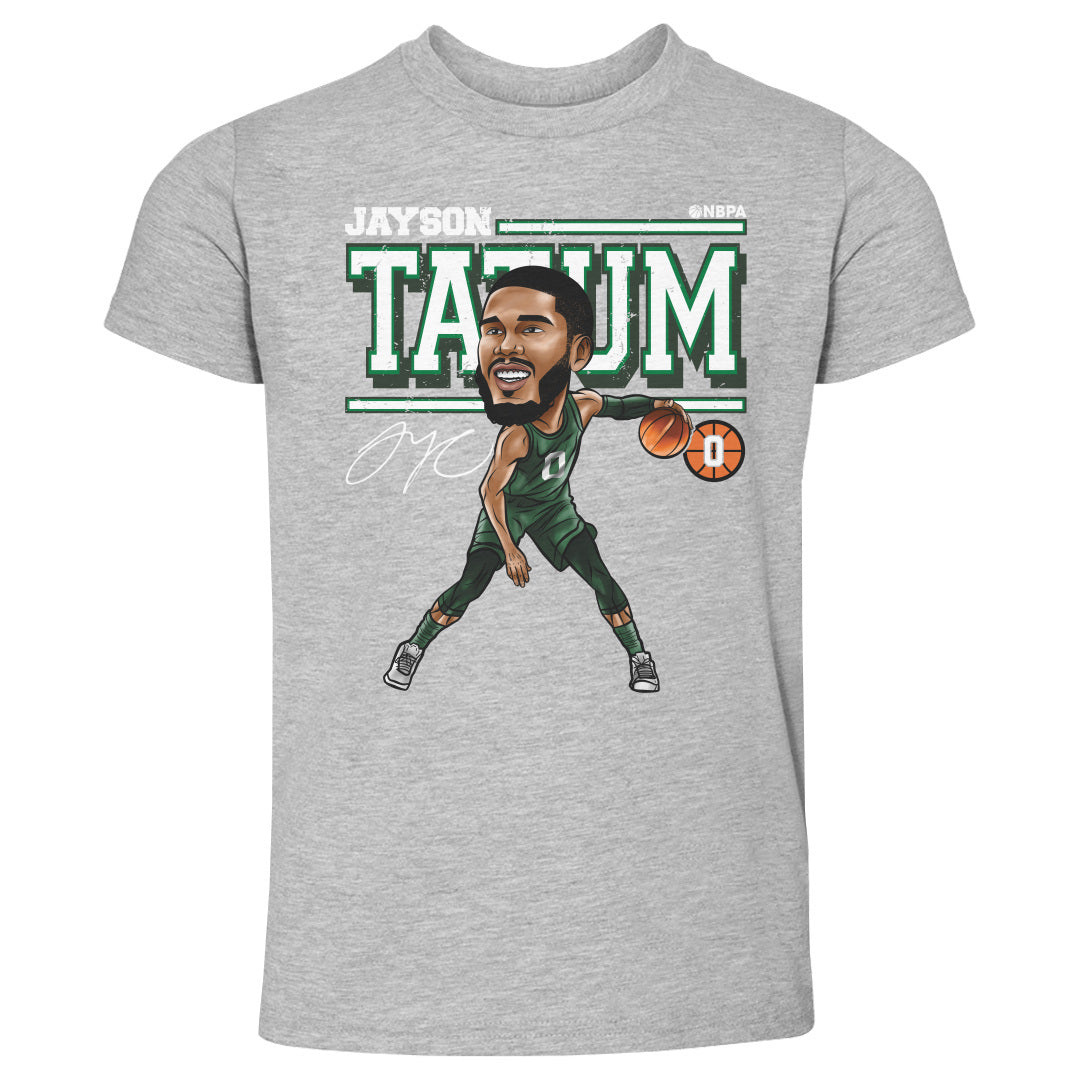 Jayson Tatum Cartoon WHT