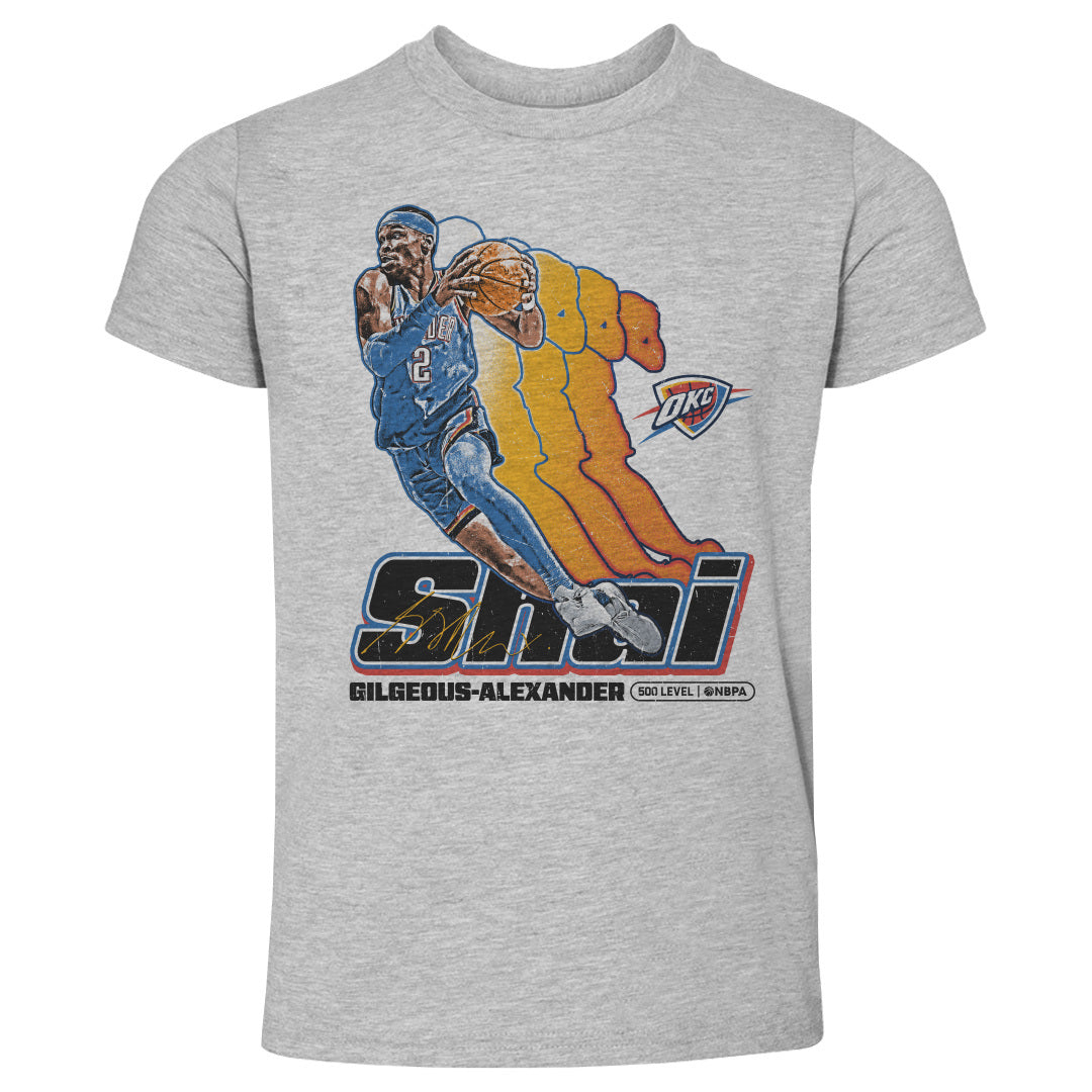 Shai Gilgeous-Alexander Oklahoma City Thunder Retro