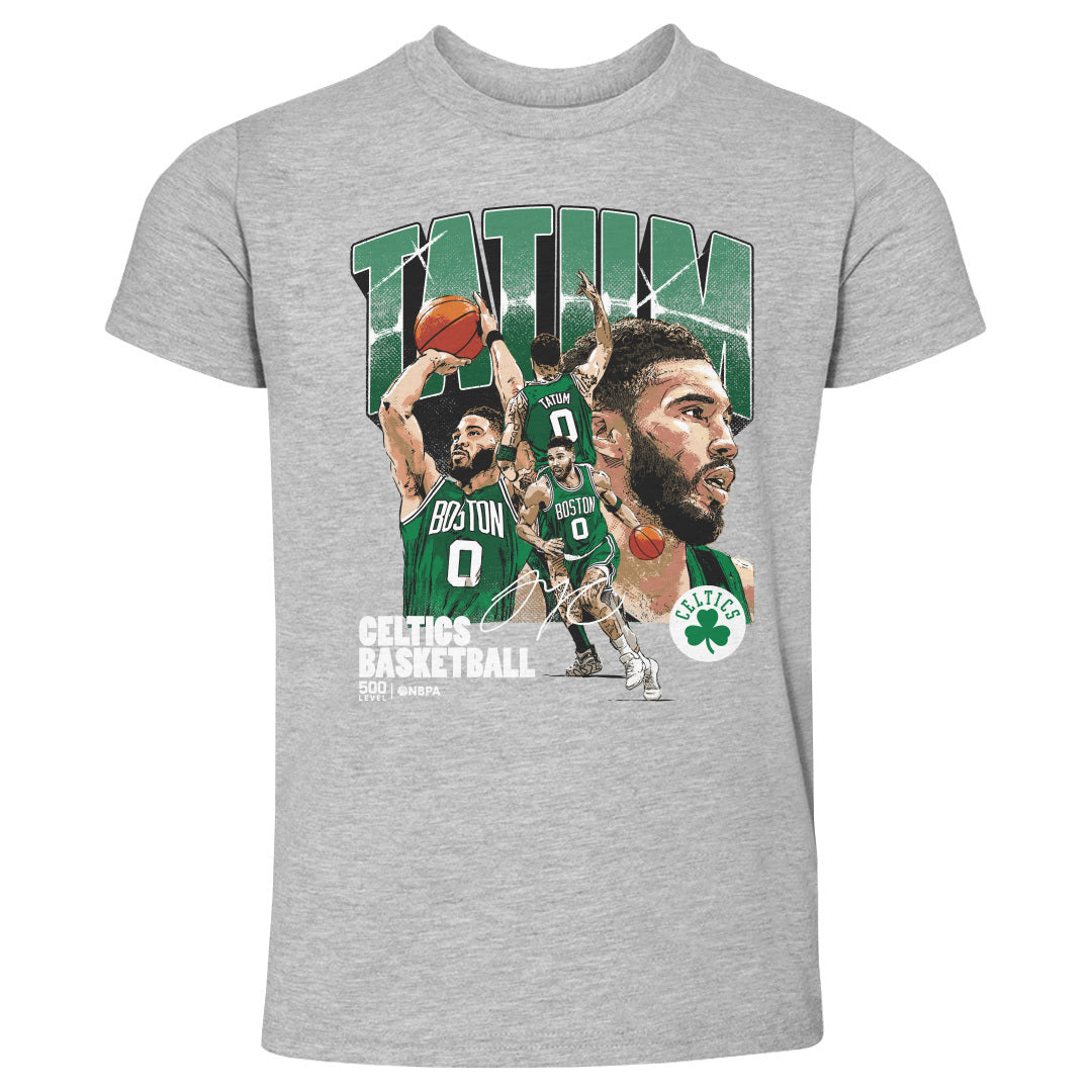 Jayson Tatum Boston Celtics Collage WHT