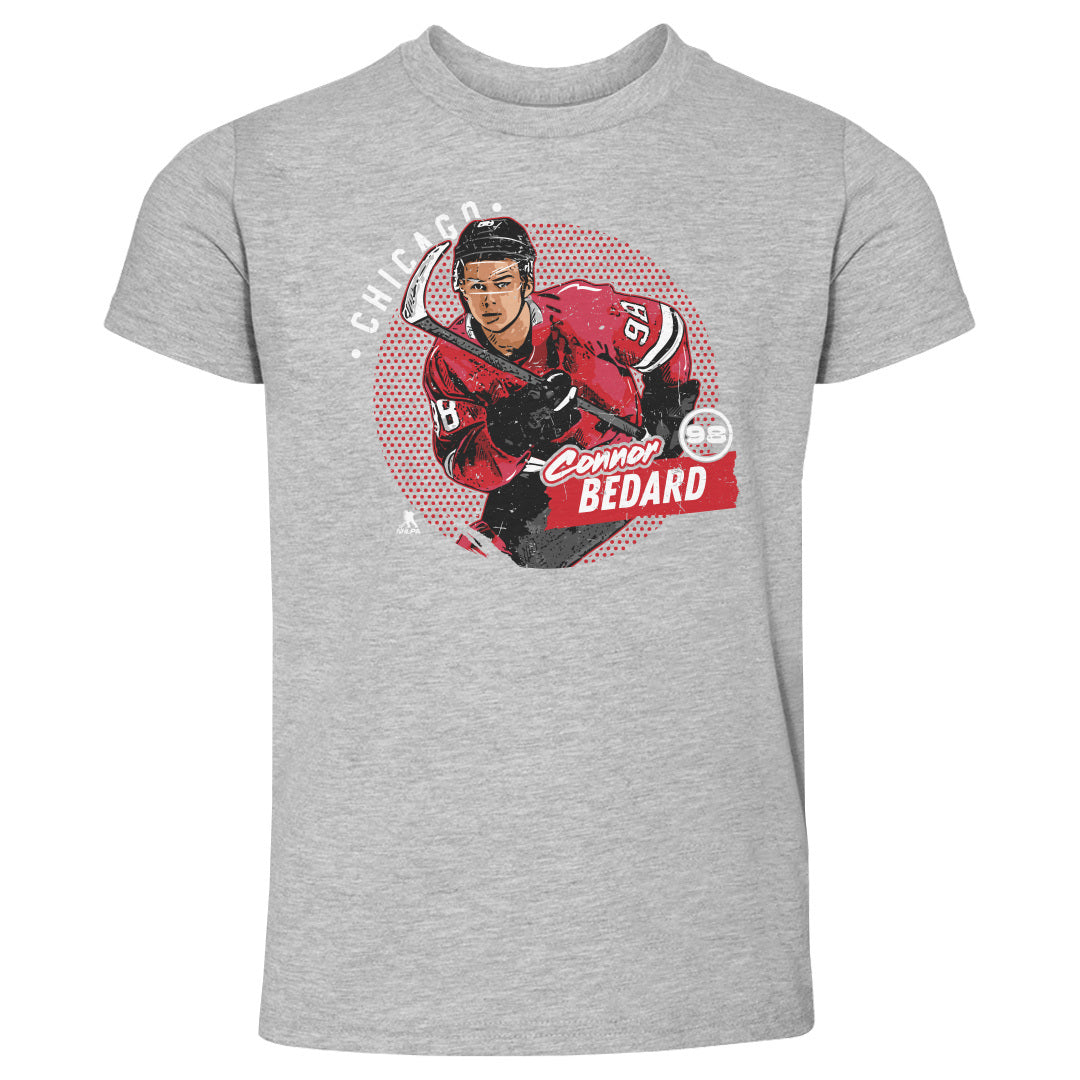 Connor Bedard Chicago Dots WHT