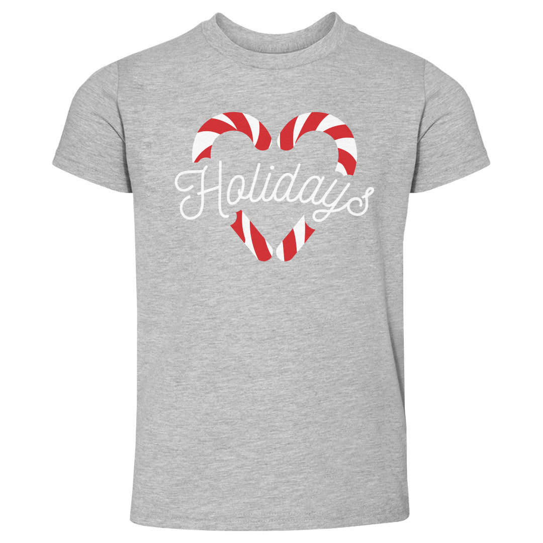 Christmas Candy Cane Heart WHT