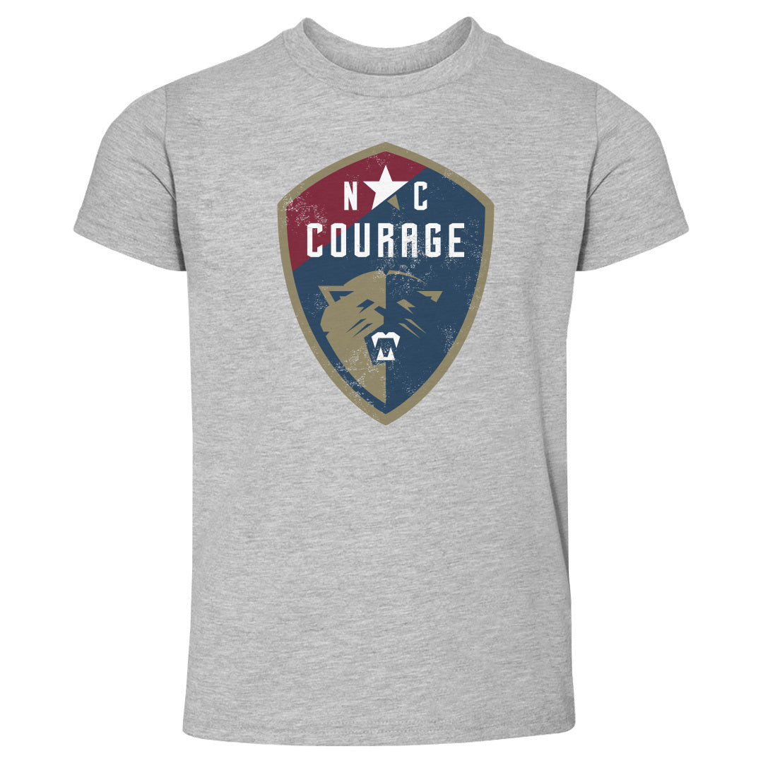 North Carolina Courage Vintage Primary Logo WHT