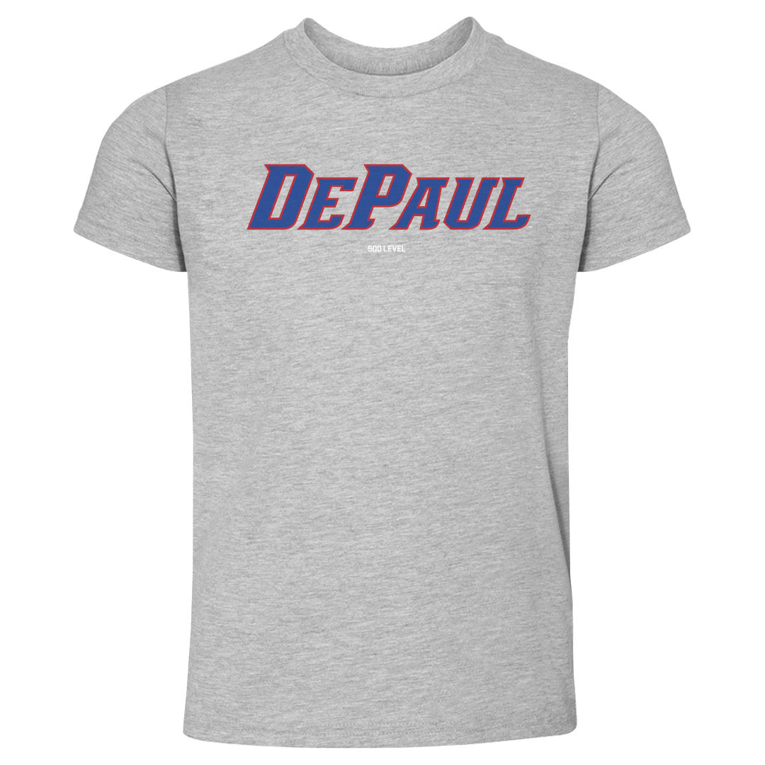 DePaul Blue Demons Wordmark WHT