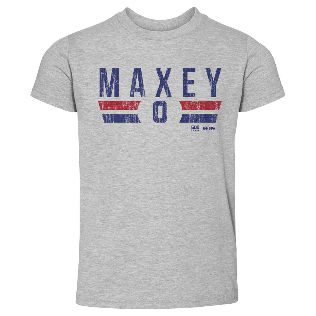 Tyrese Maxey Philadelphia 76ers Font