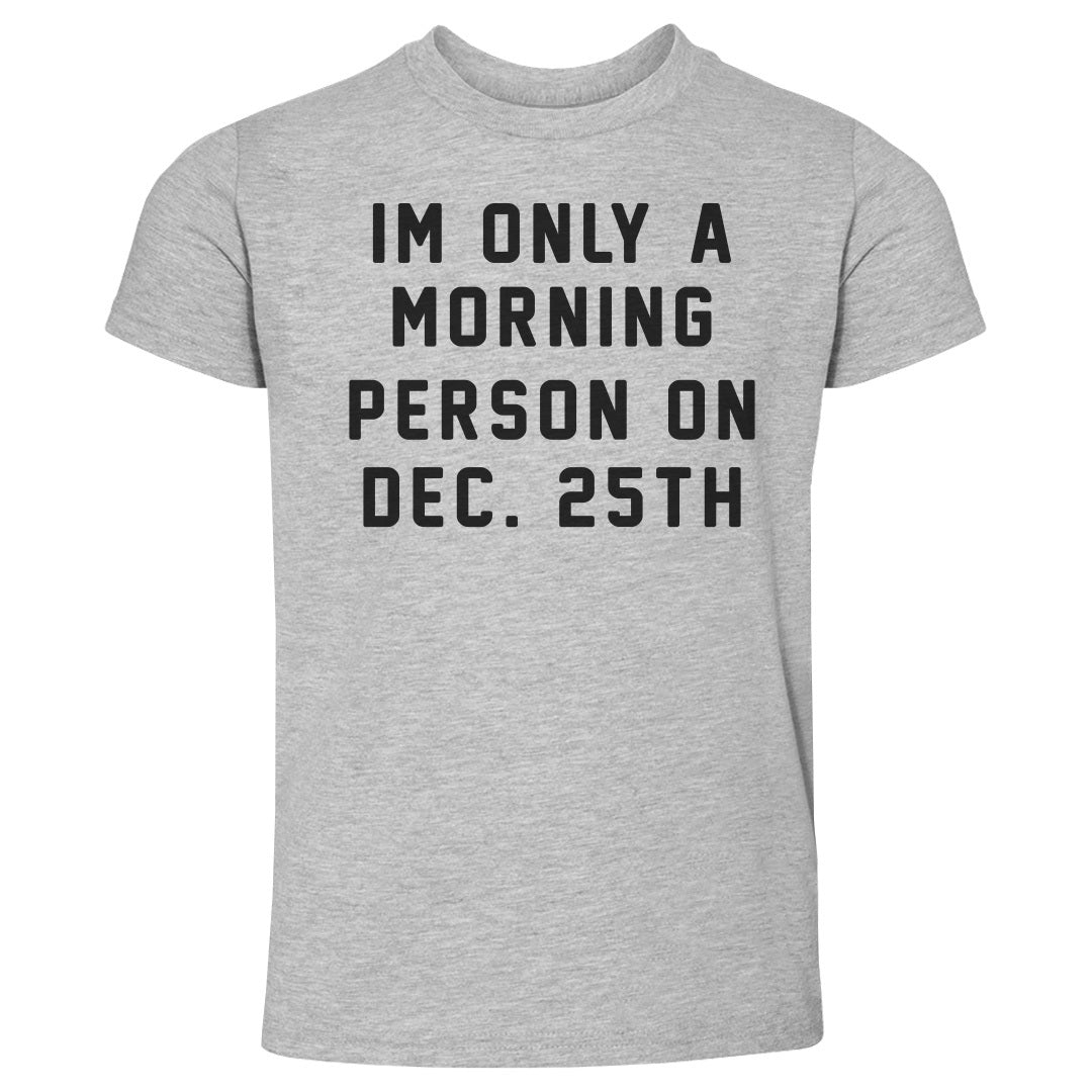 Christmas Morning Person On Christmas