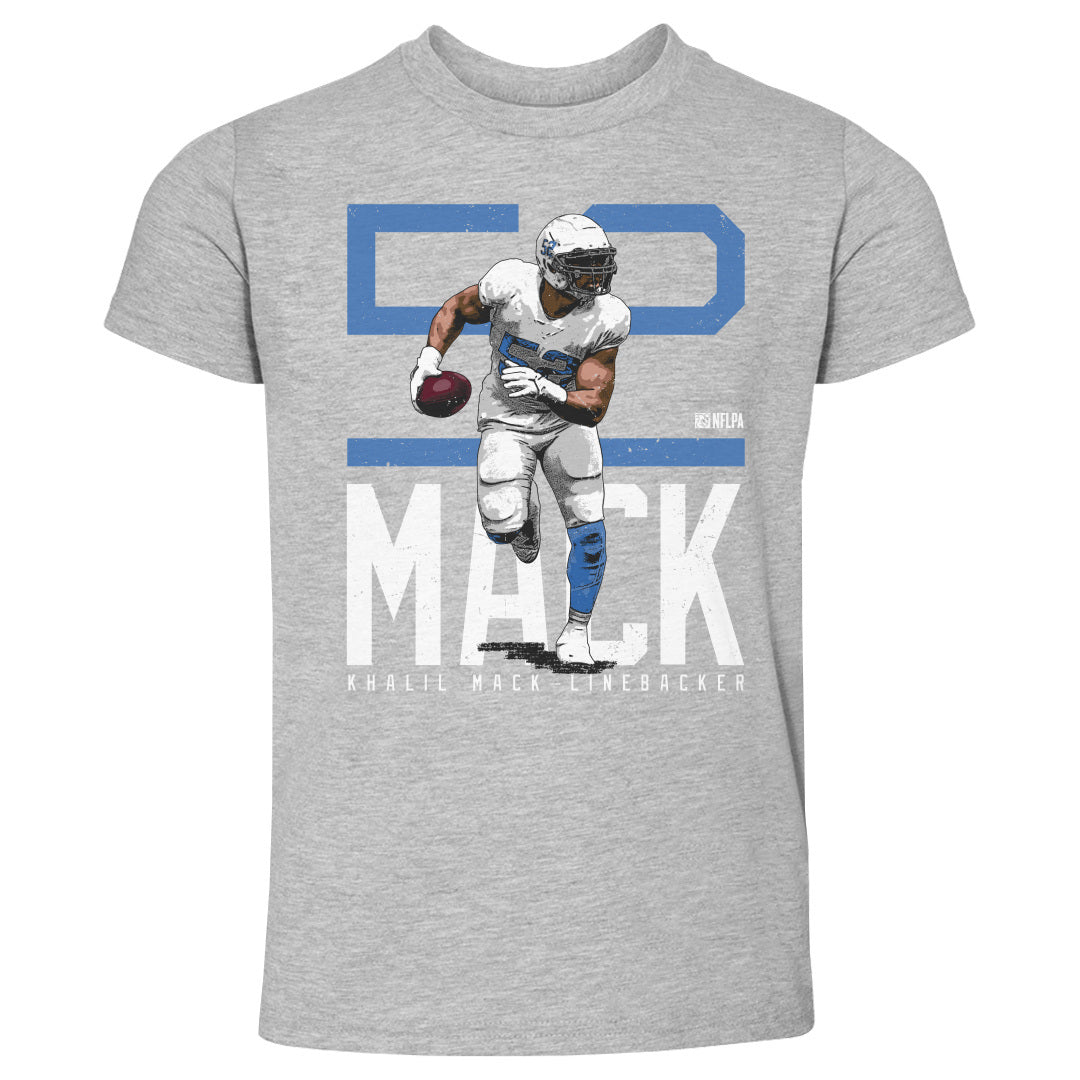 Khalil Mack Los Angeles C Bold Number WHT