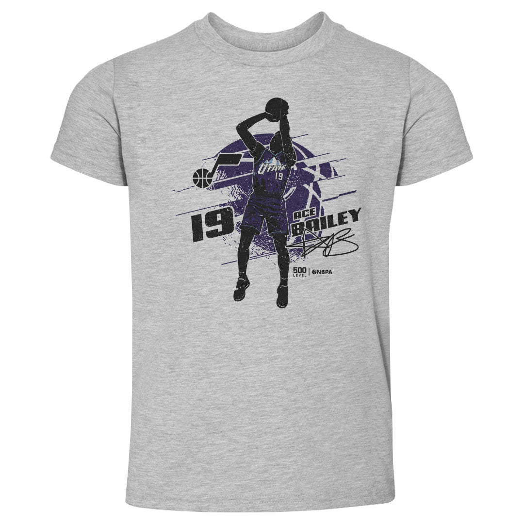 Ace Bailey Utah Jazz Silhouette