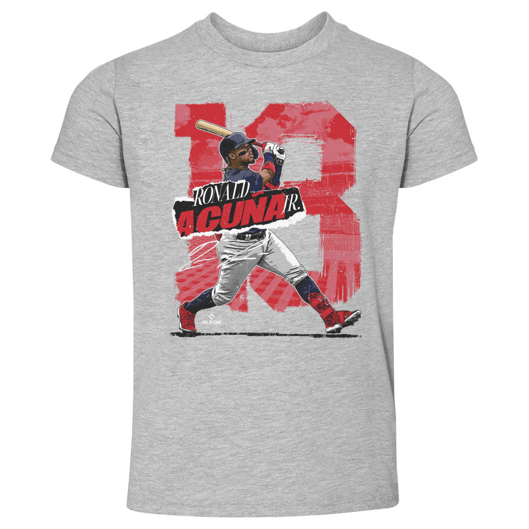 Ronald Acuna Jr. Atlanta Rough WHT