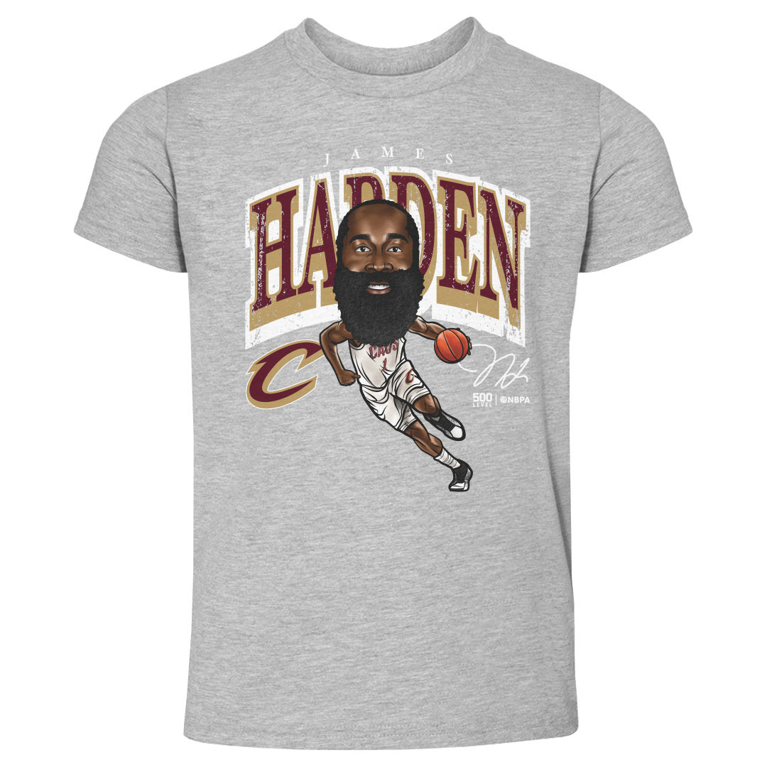 James Harden Cleveland Cavaliers Cartoon WHT