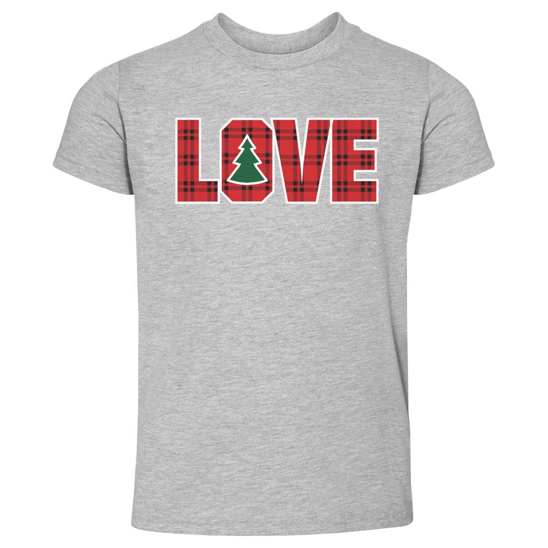 Christmas LOVE Christmas Plaid WHT