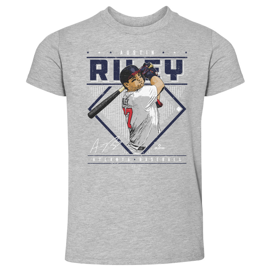 Austin Riley Atlanta Diamond Name WHT
