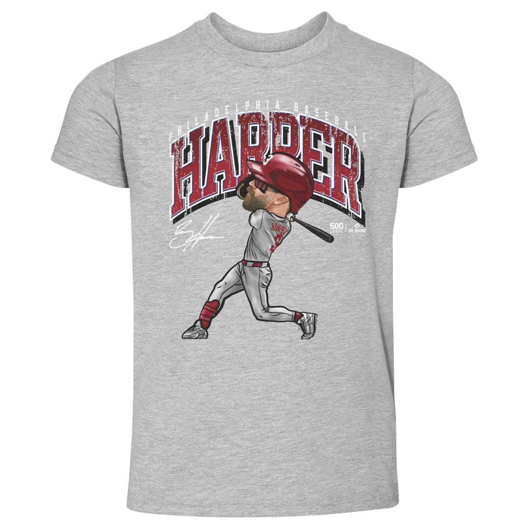 Bryce Harper Philadelphia Cartoon WHT