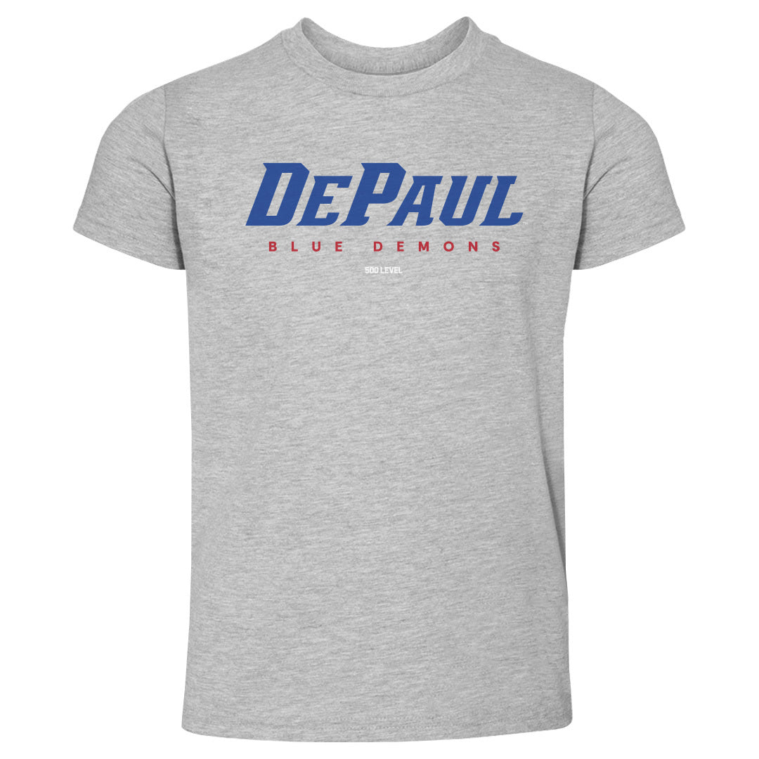 DePaul Blue Demons Wordmark Blue Demons WHT
