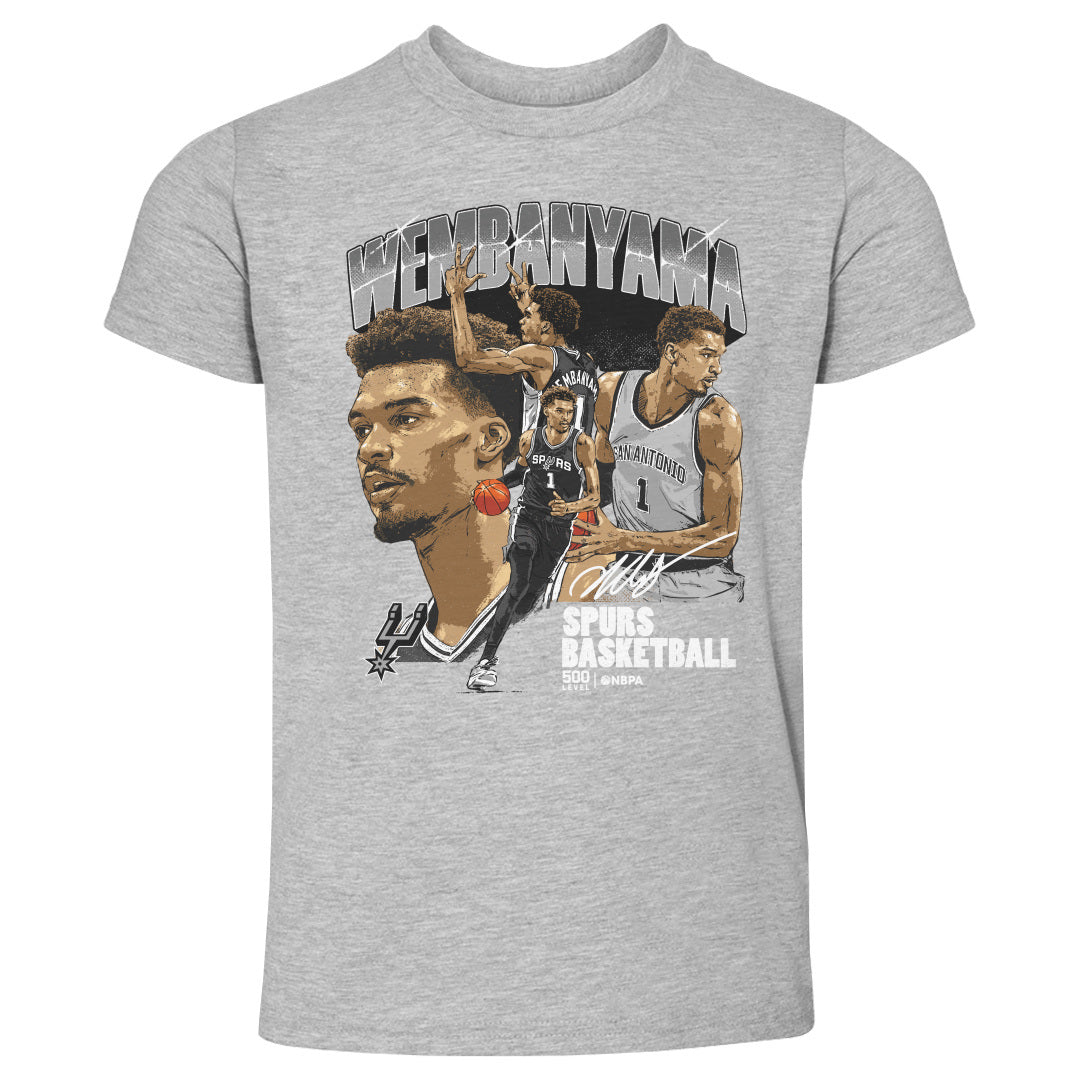 Victor Wembanyama San Antonio Spurs Collage WHT
