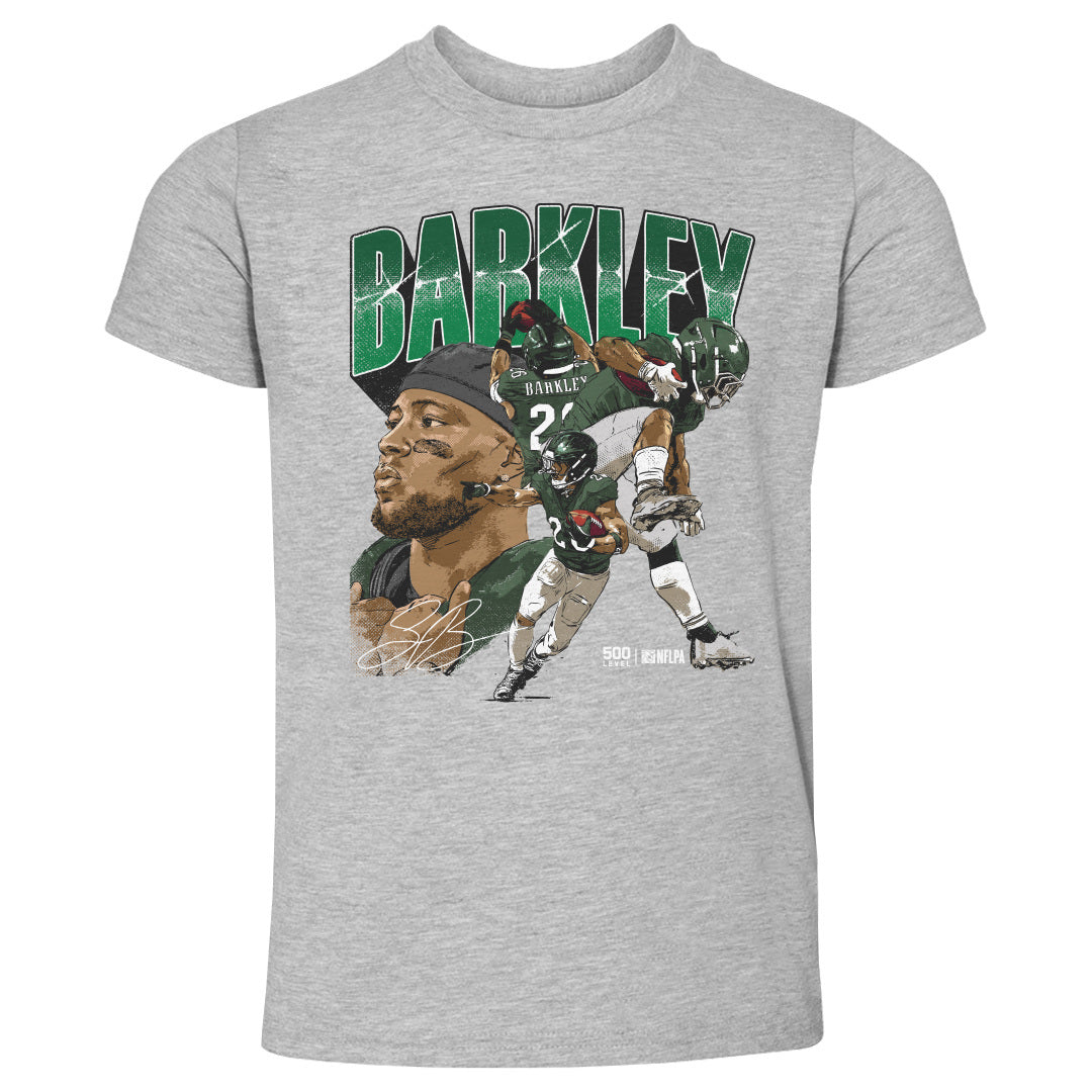 Saquon Barkley Philadelphia Collage WHT