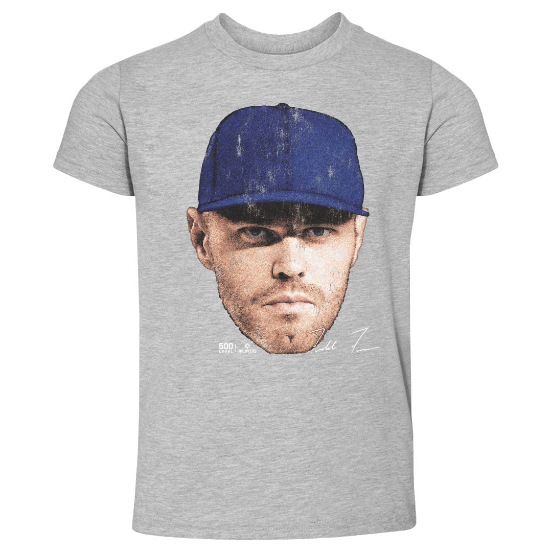 Freddie Freeman Los Angeles D Vintage Head WHT