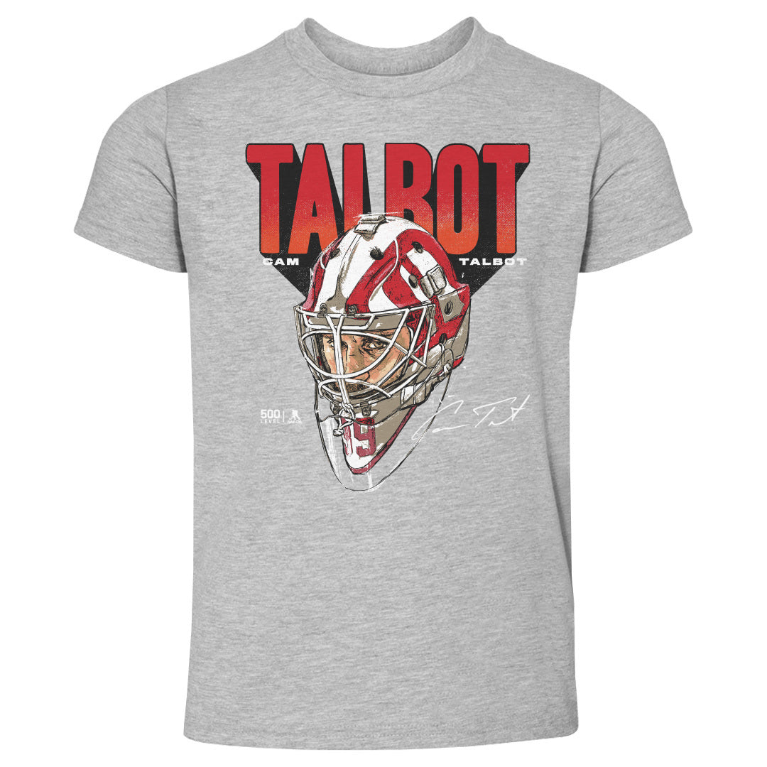 Cam Talbot Detroit Goalie Mask WHT