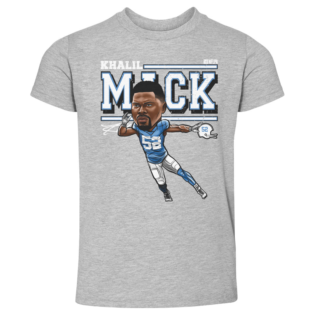 Khalil Mack Los Angeles C Cartoon WHT