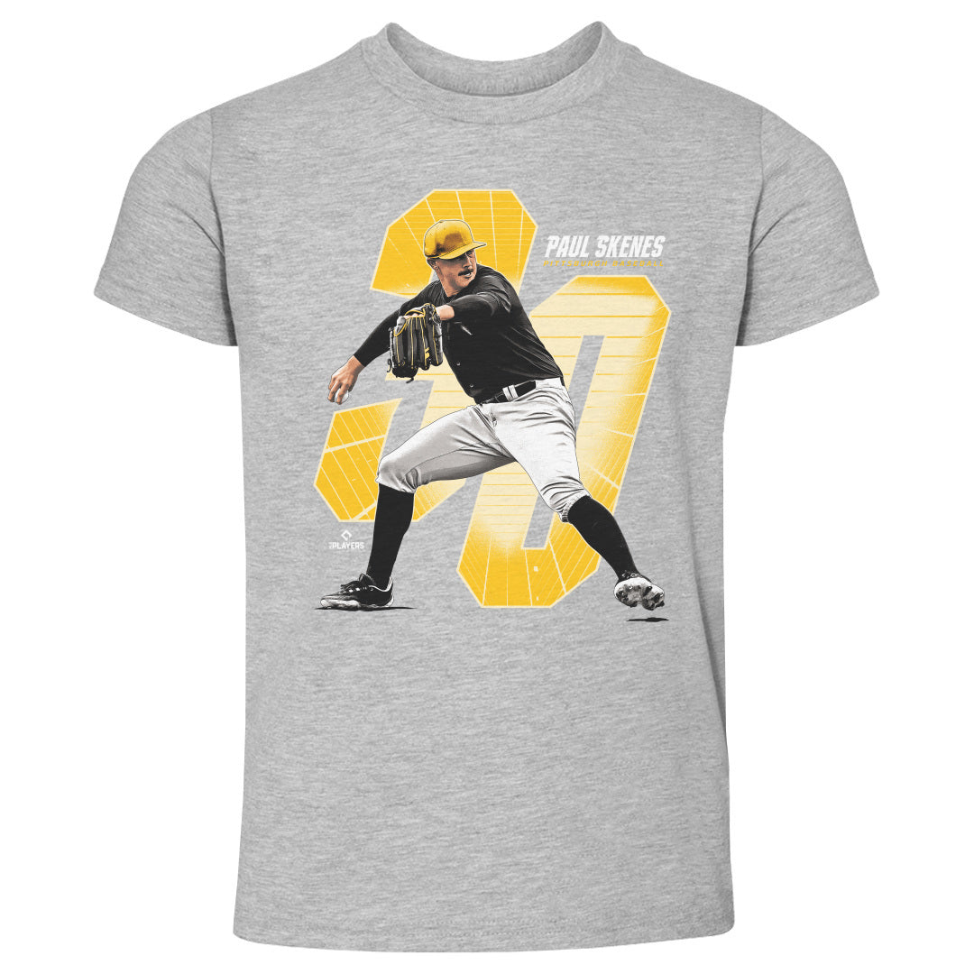 Paul Skenes Pittsburgh Offset WHT