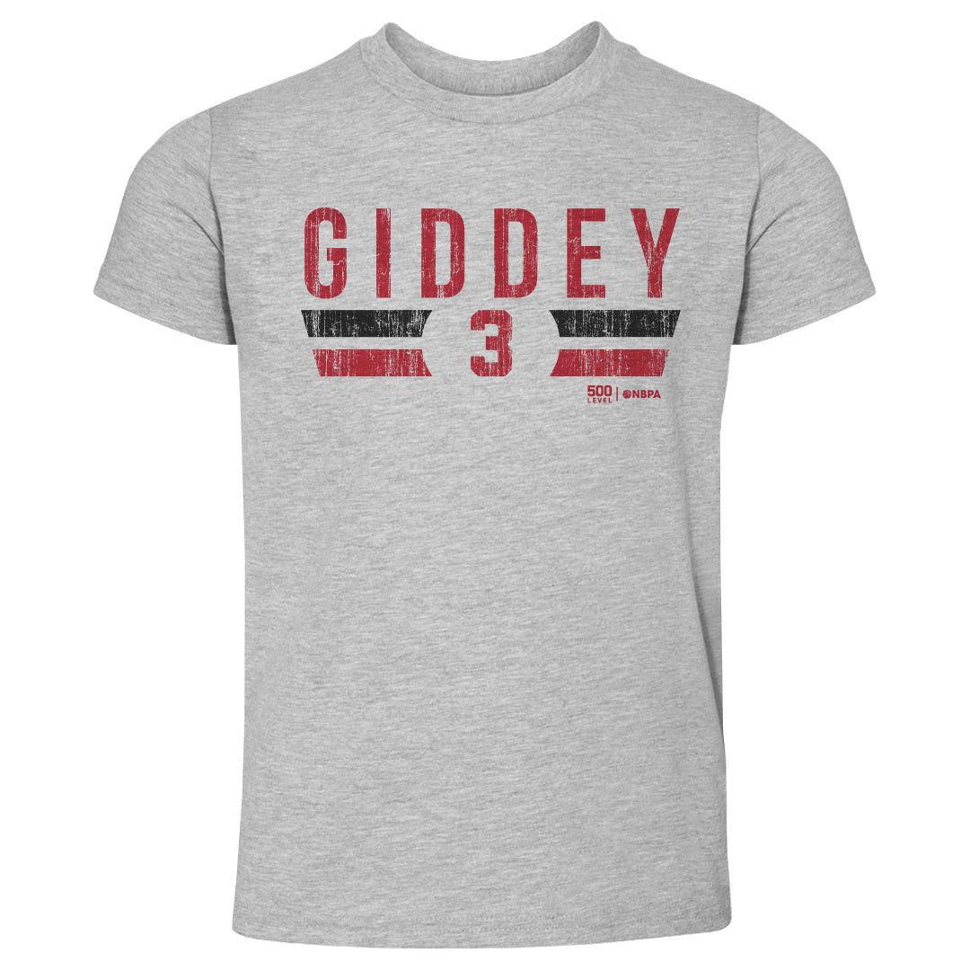 Josh Giddey Chicago Bulls Font