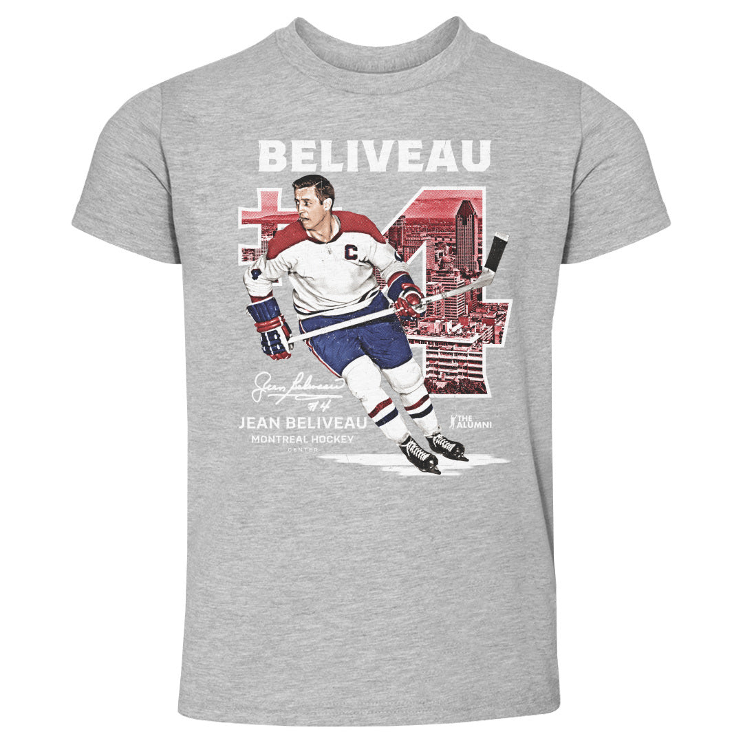 Jean Beliveau Montreal Throwback WHT