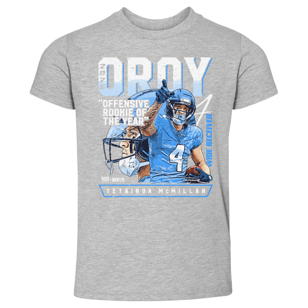Tetairoa McMillan Carolina 2025 OROY WHT