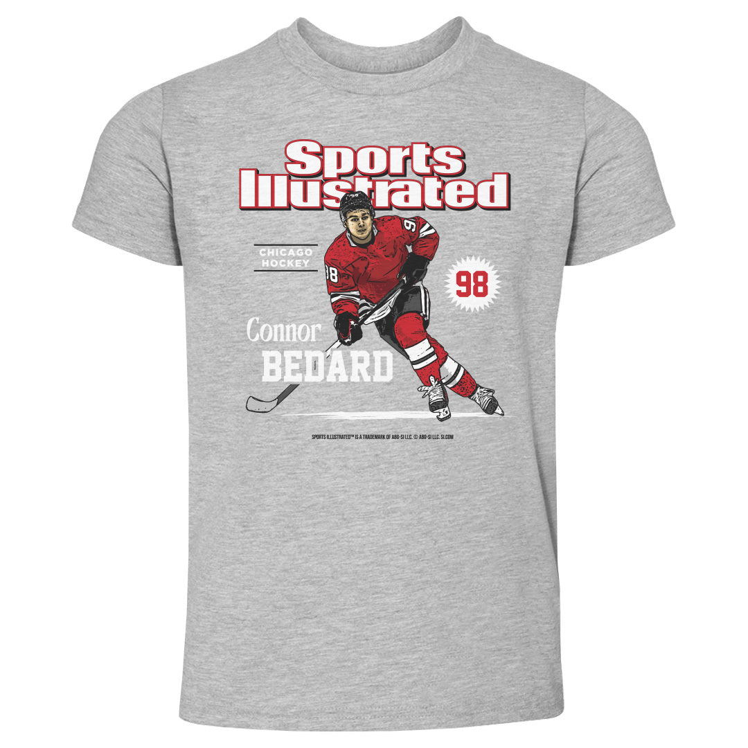 Connor Bedard Sports Illustrated & Chicago Card WHT