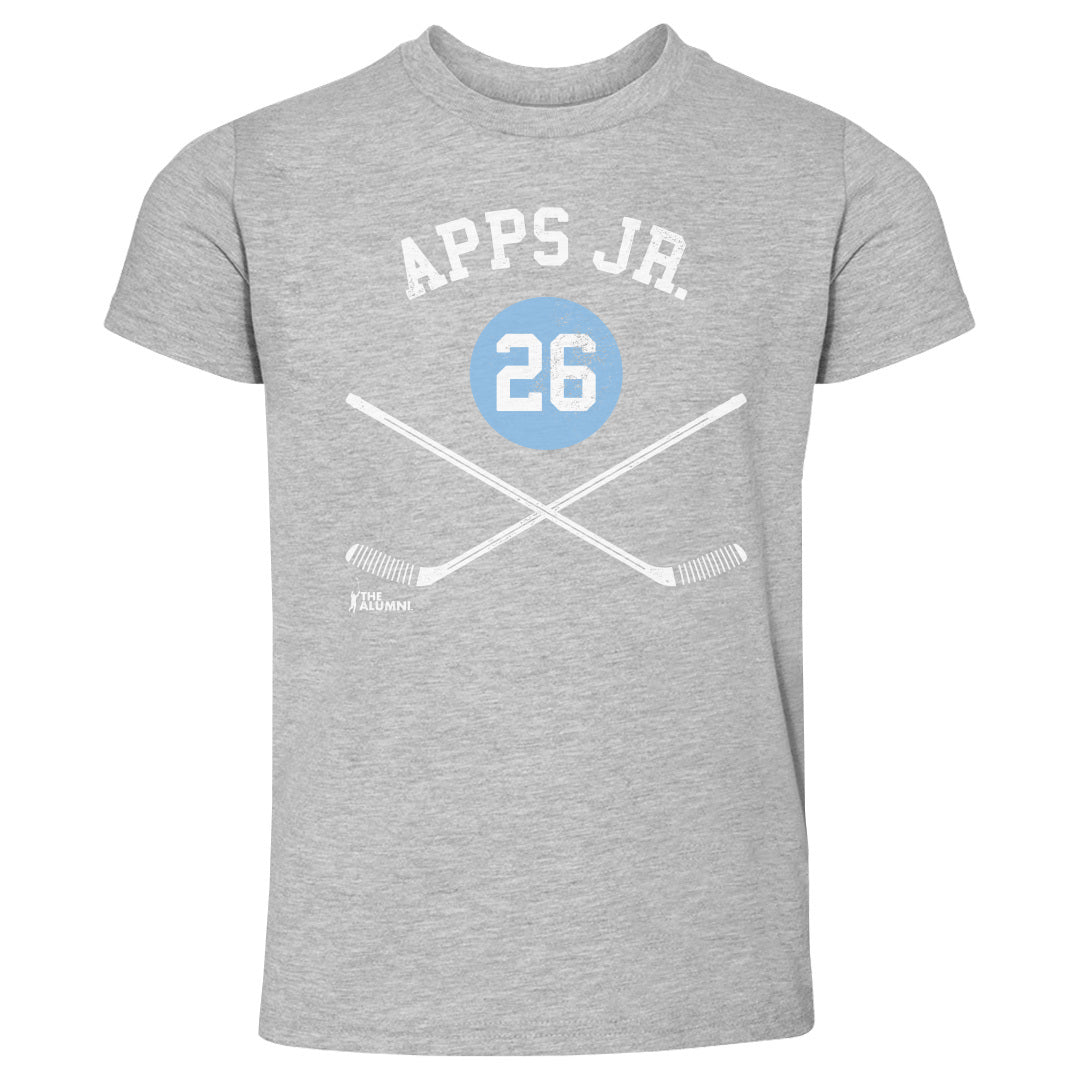 Syl Apps Jr. Pittsburgh 26 Sticks WHT