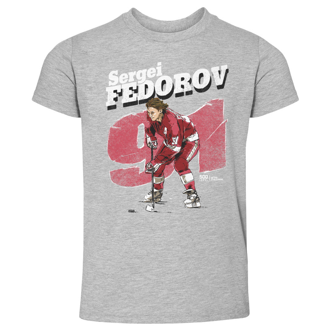 Sergei Fedorov Detroit Retro WHT